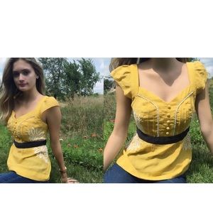 Floreat Embroidered Top